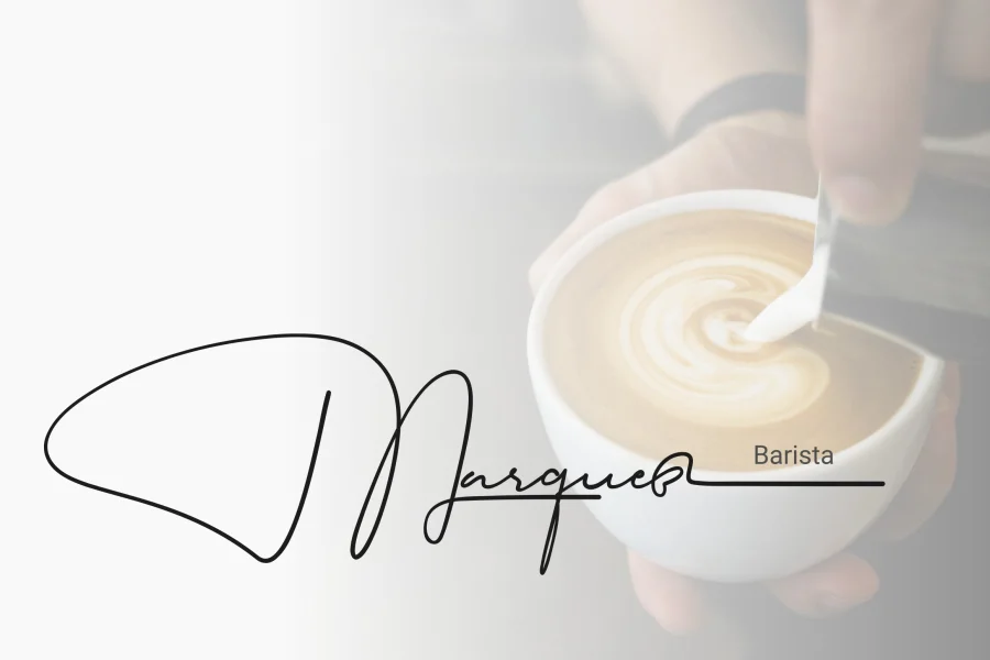 Garfield Signature Font preview 4