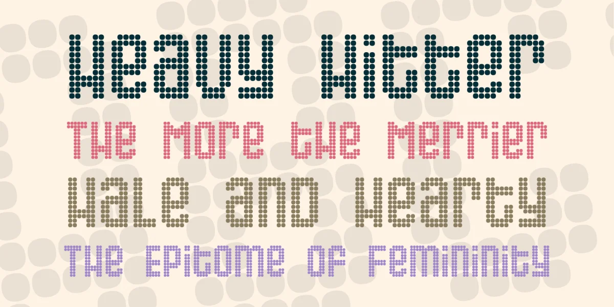 Gas Font preview 2