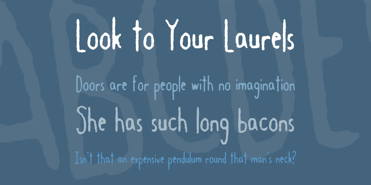 Gastro Intestinal Confluent Font preview 2