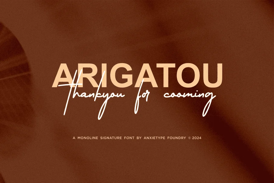 Gateway Signature Font preview 4