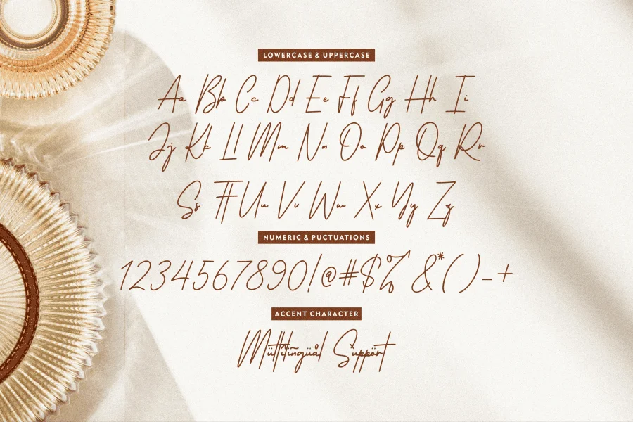 Gateway Signature Font preview 8