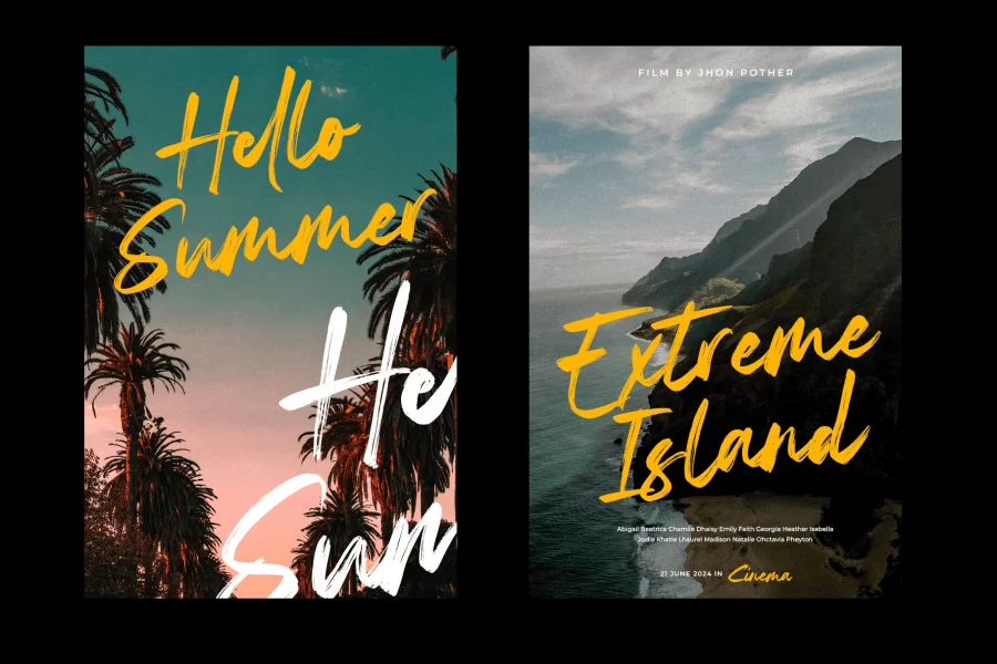 Gathenia Font preview 13