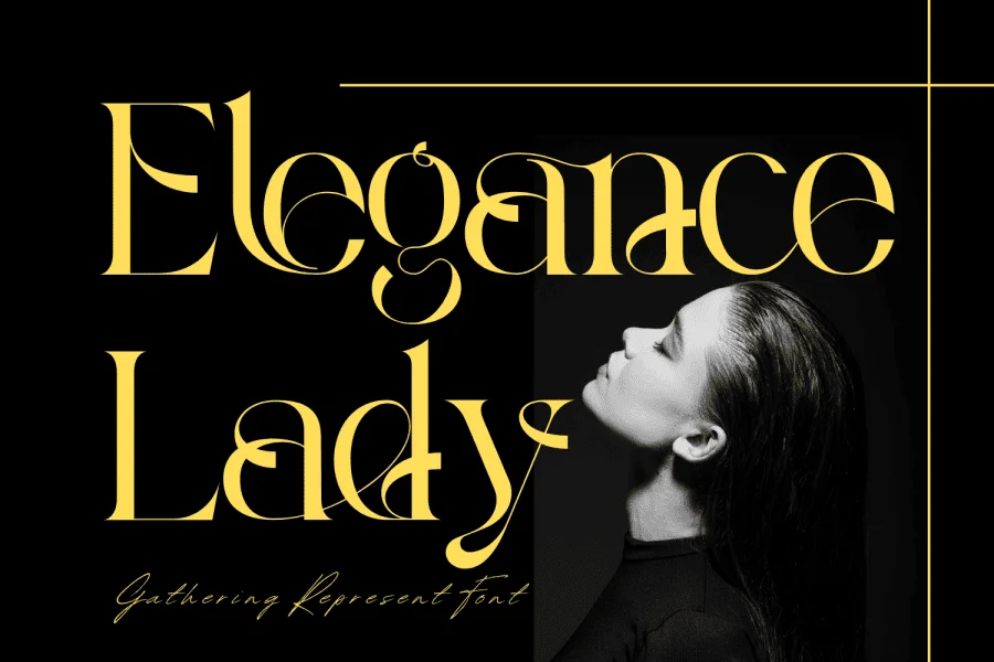 Gathering Represent Demo Font preview 2