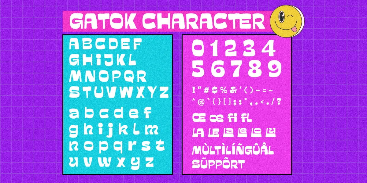 Gatok Font preview 10