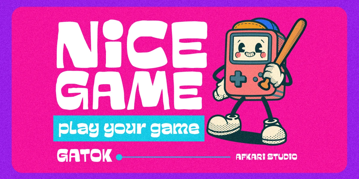 Gatok Font preview 6