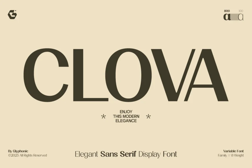 GC Clova Font