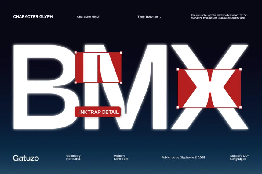 GC Gatuzo Font Family preview 3