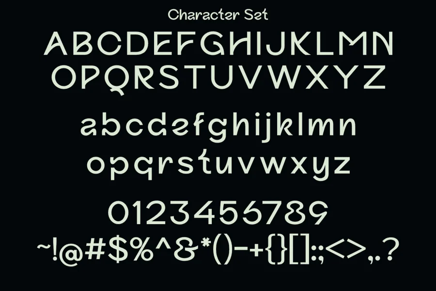 Gebuk Font preview 7