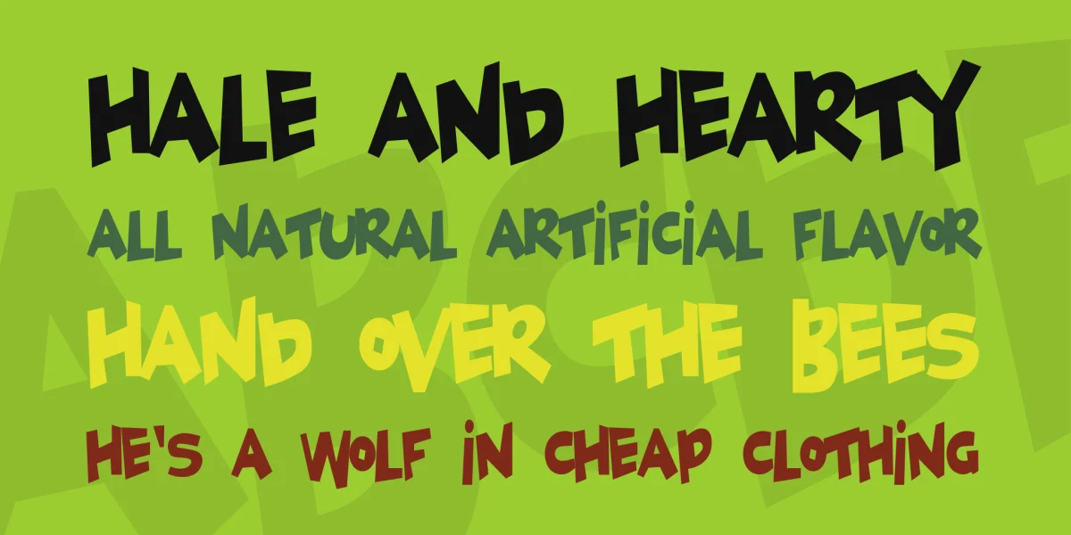Geek a byte 2 Font preview 2