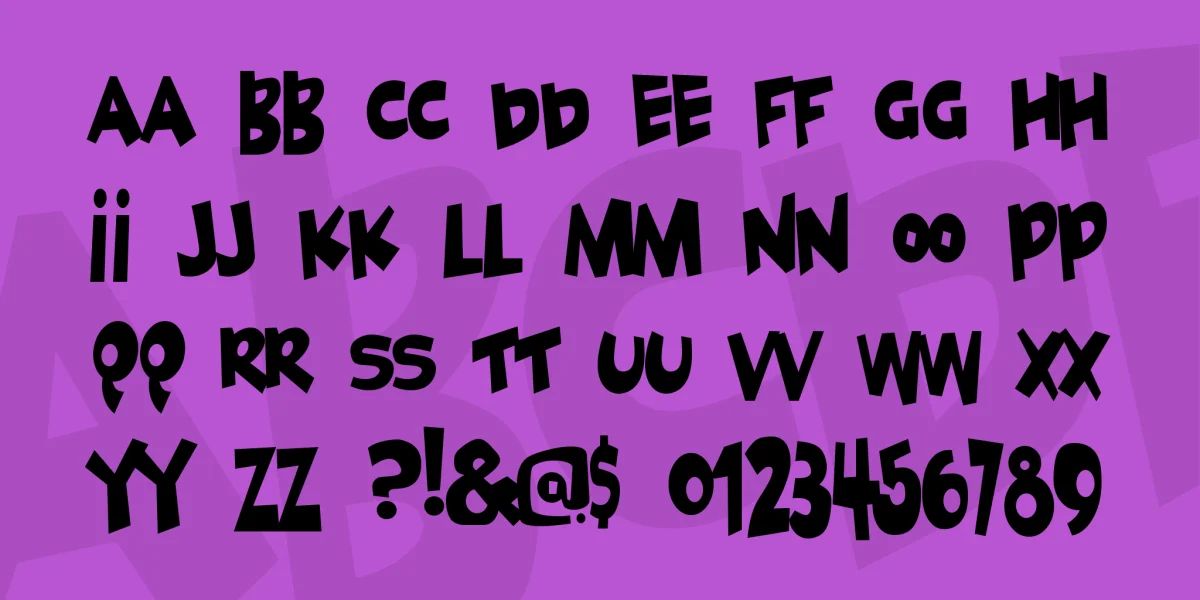 Geek a byte 2 Font preview 3