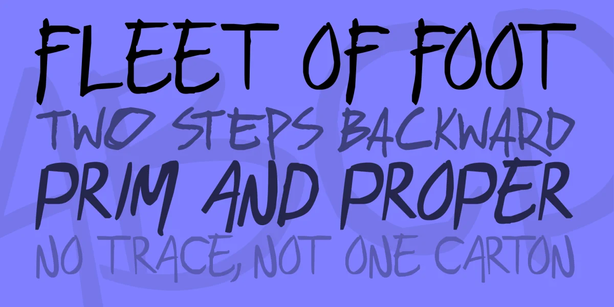 geekriot Font Family preview 3