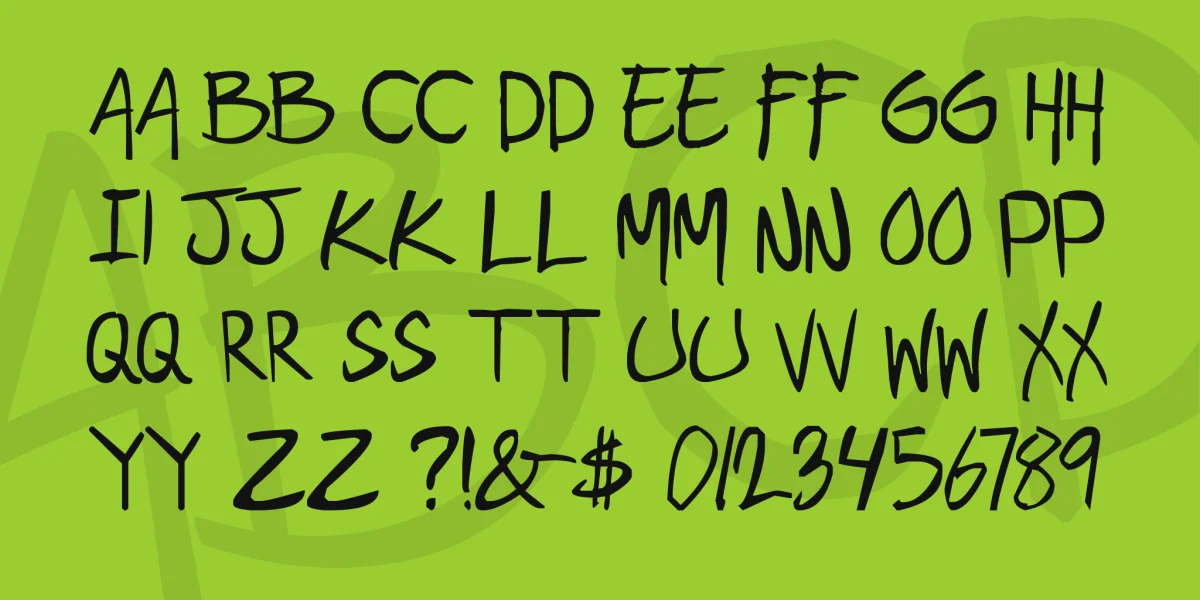 geekriot Font Family preview 5