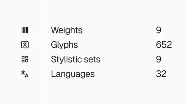 Geist Font preview 3