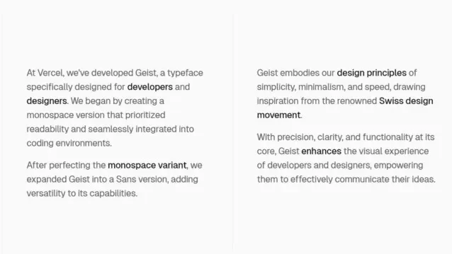 Geist Font preview 4