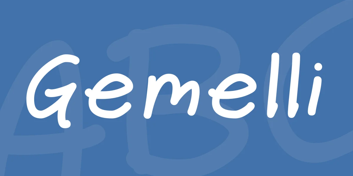 Gemelli Font