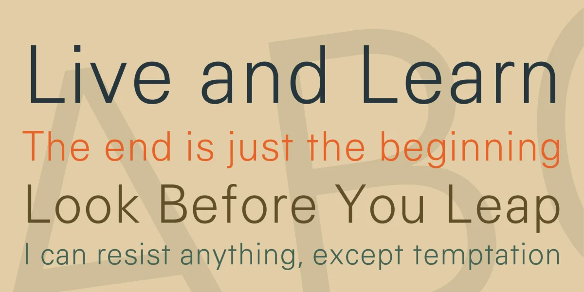 Gen Font preview 2