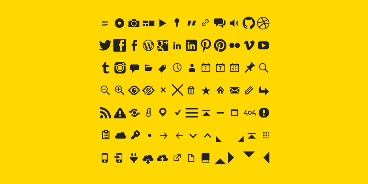 Genericons Font