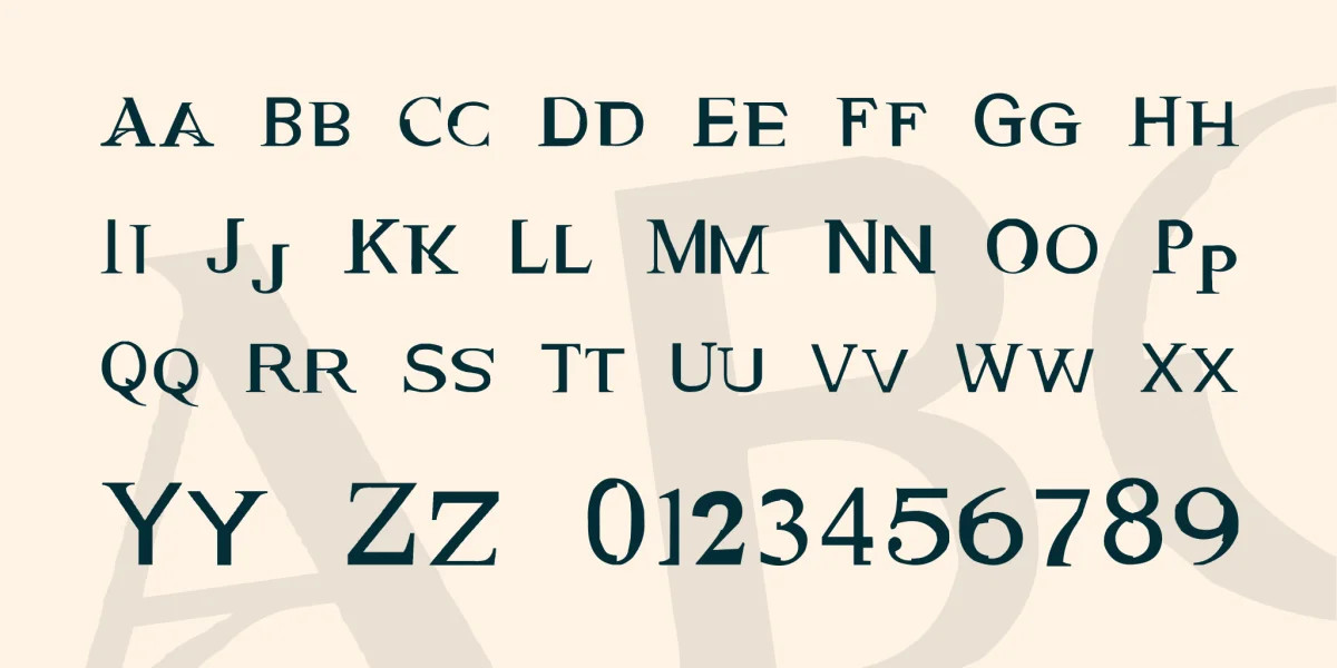 Genetic Engine Font preview 3