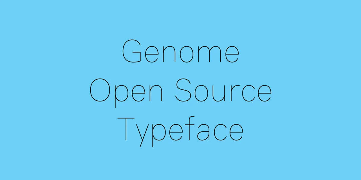 Genome Font