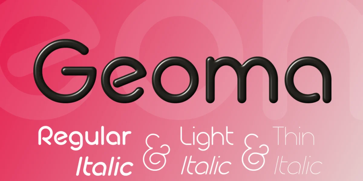 Geoma Demo Font Family