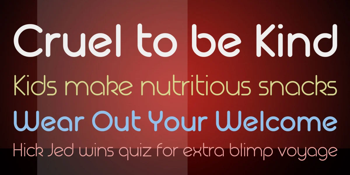 Geoma Demo Font Family preview 2