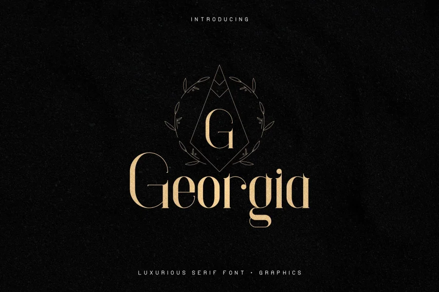 Georgia Font