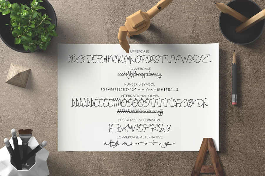 Geovana Font preview 8
