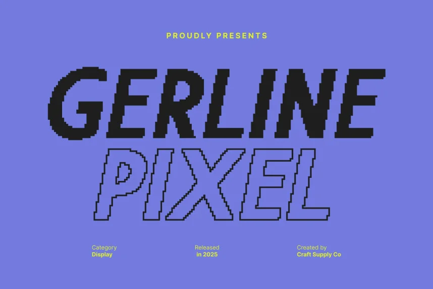 Gerline Pixel Font