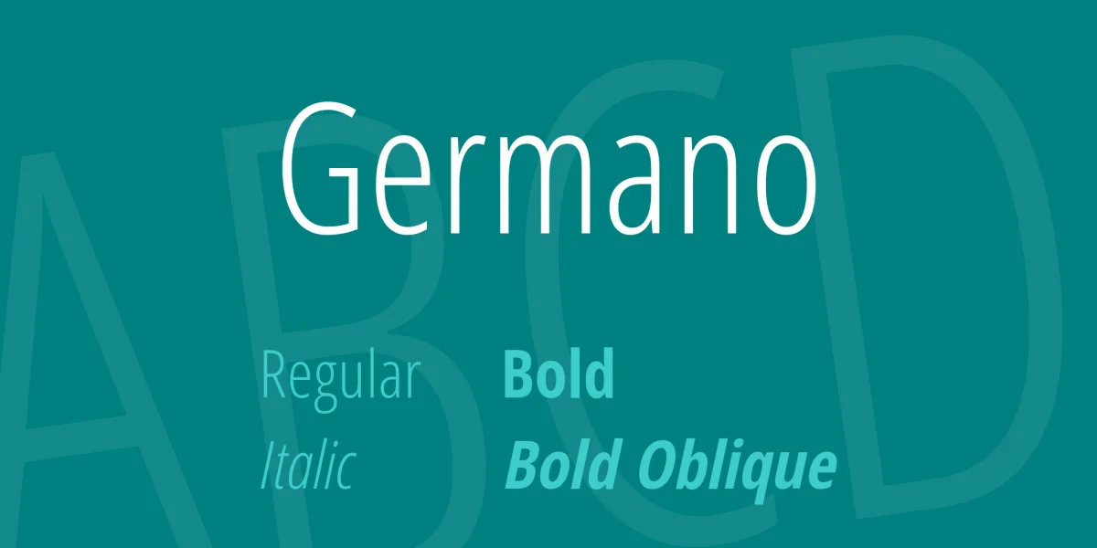 Germano Font Family