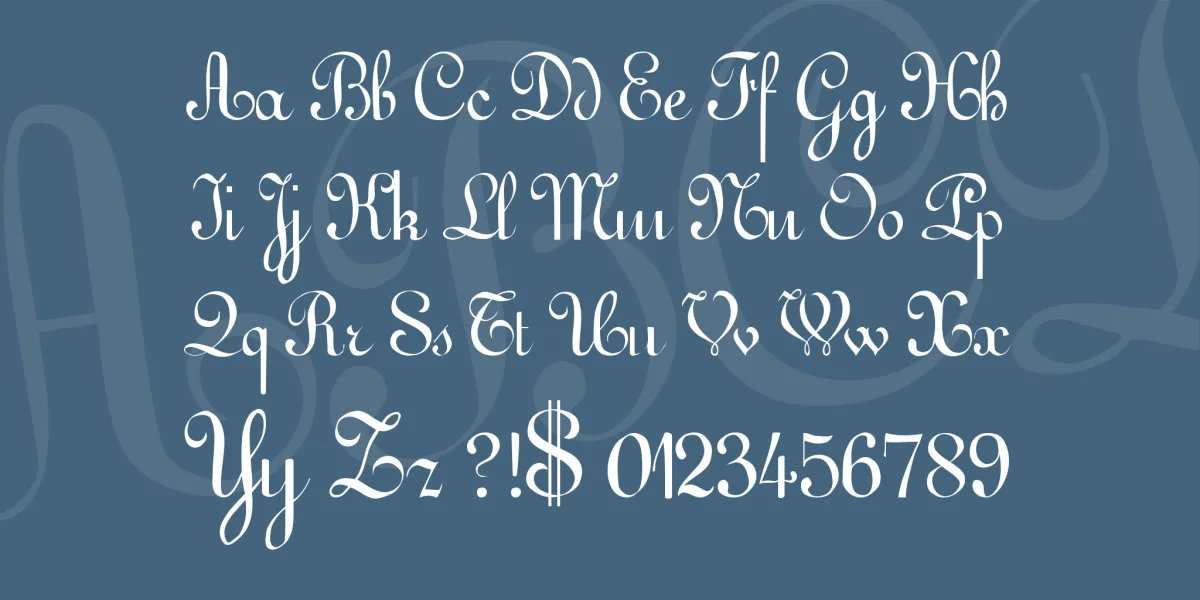 Gessele Font preview 4