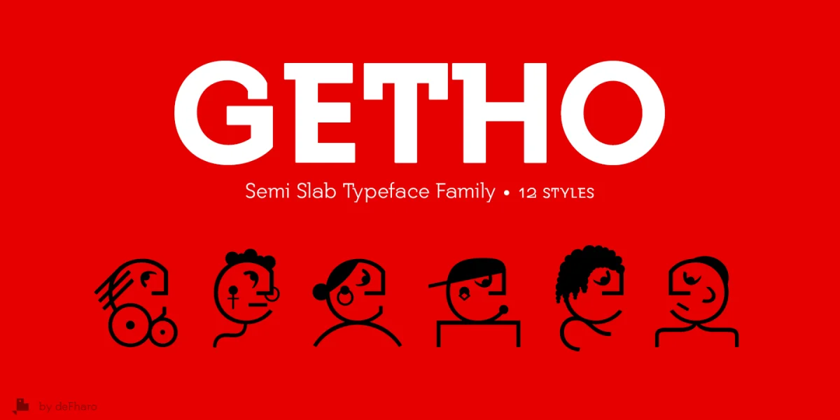 Getho Font Family preview 5