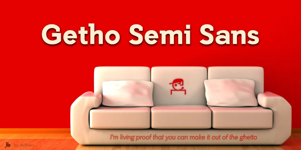 Getho Font Family preview 6