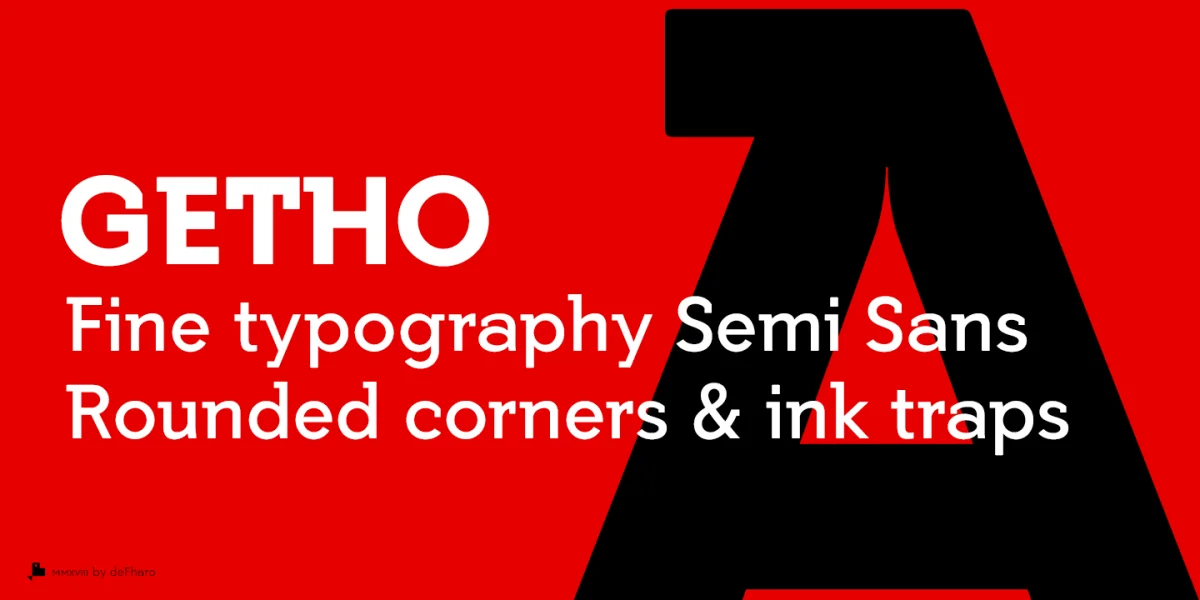 Getho Font Family preview 7