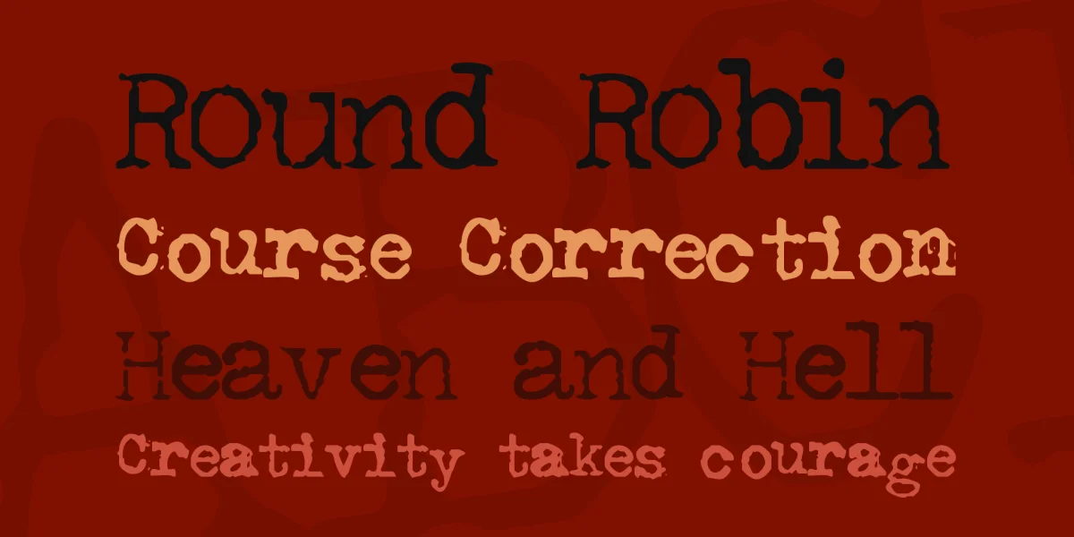 GF Halda Font Family preview 2