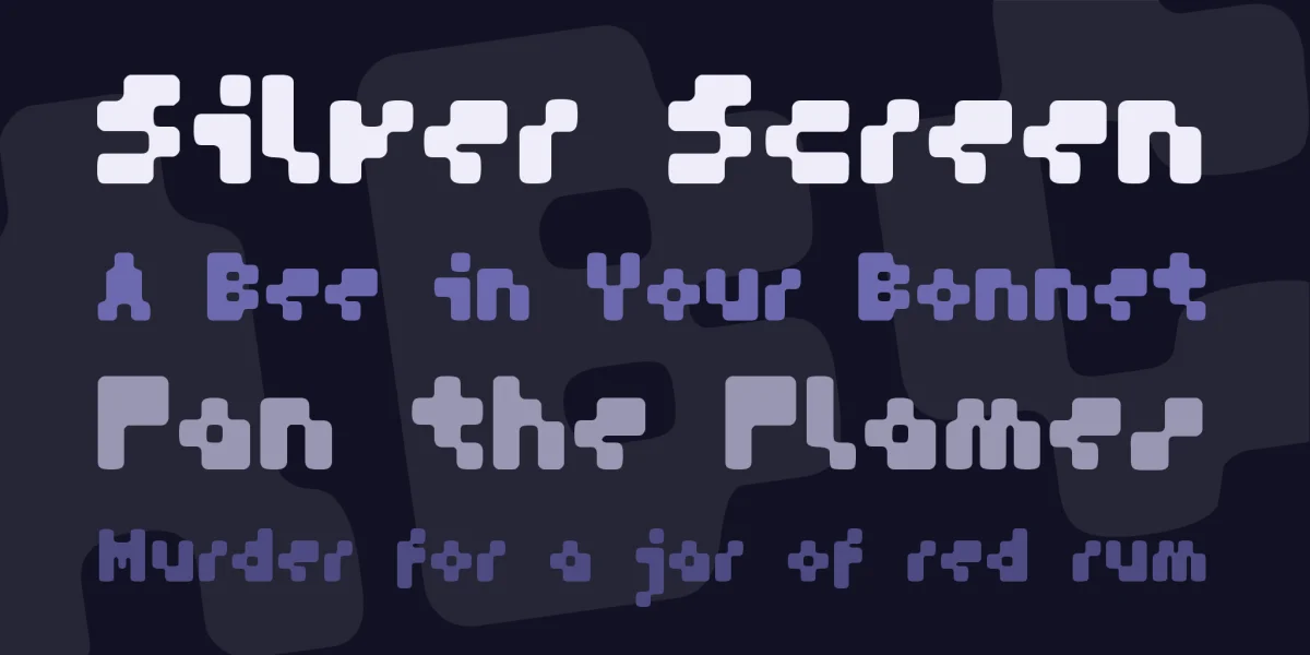 GF Krater Font preview 2