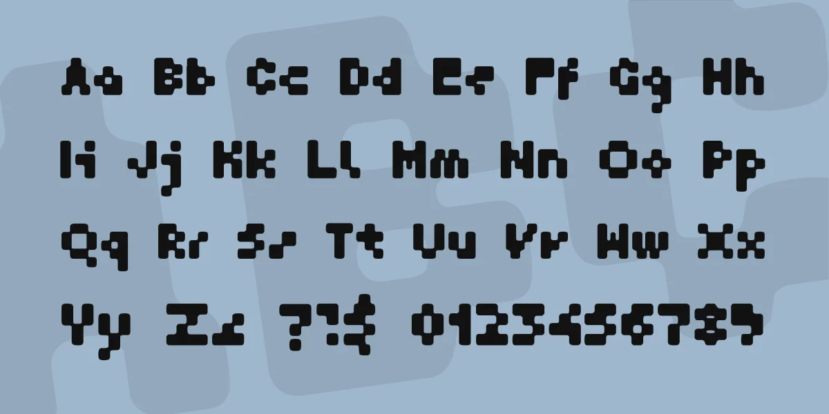 GF Krater Font preview 3