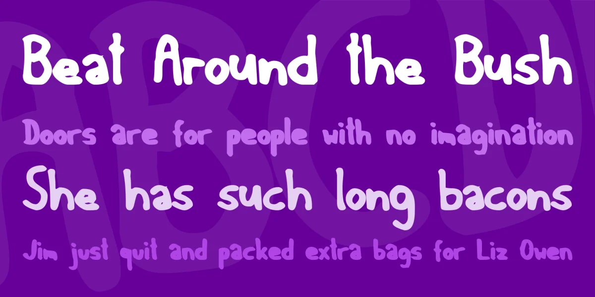 GF Matilda Font Family preview 2