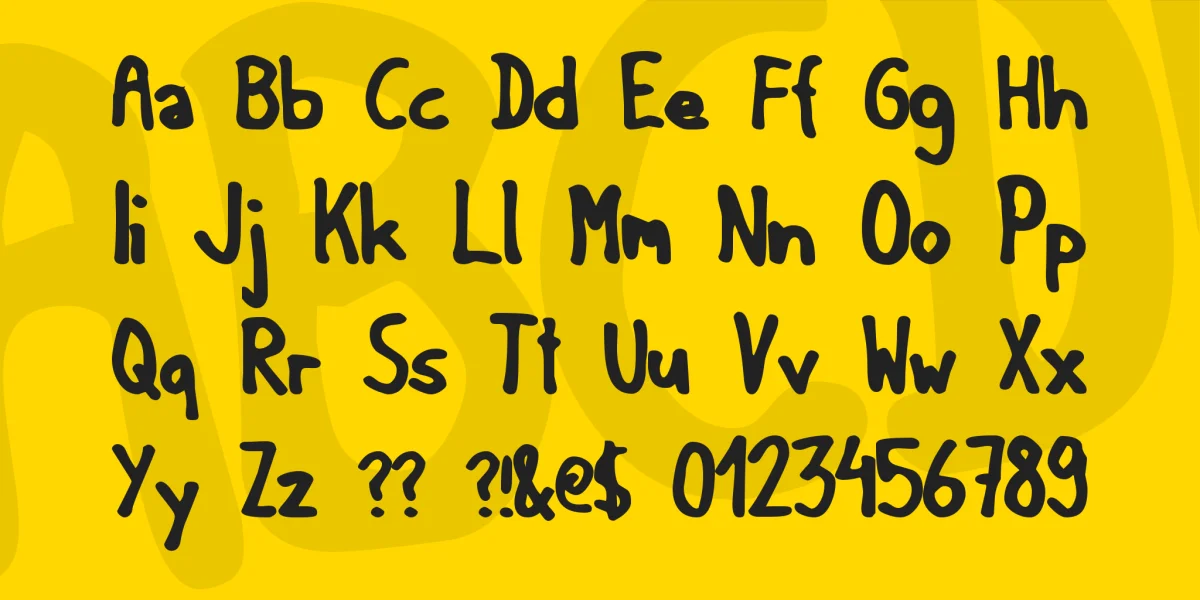 GF Matilda Font Family preview 4
