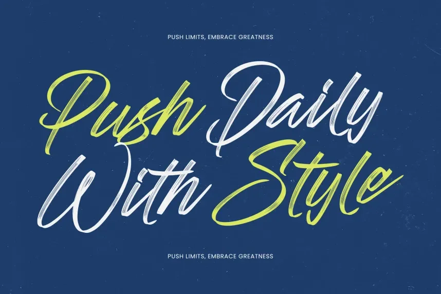 Ghaya Dalton Font preview 5