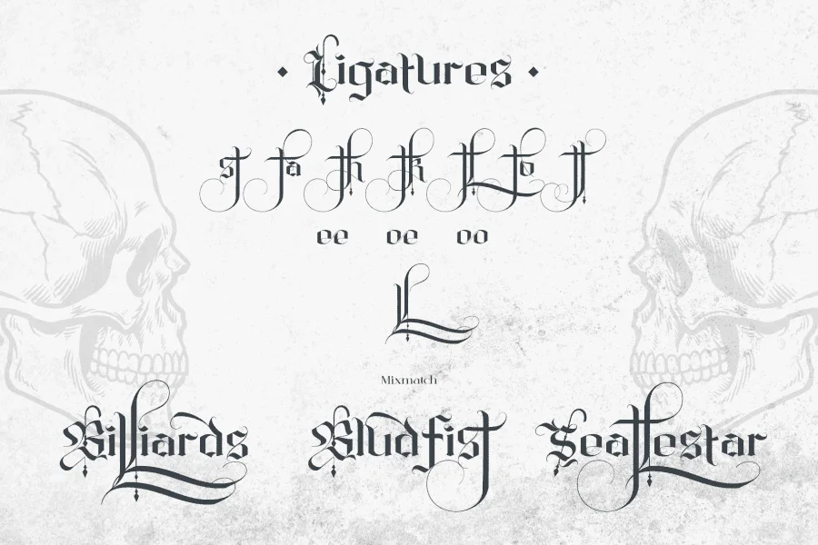 Ghelisyah free version Font preview 3