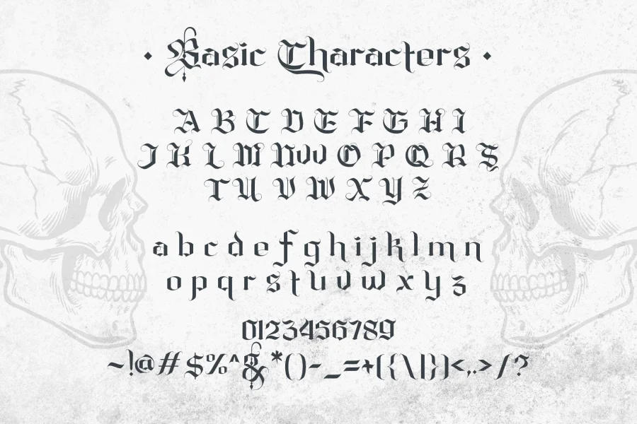 Ghelisyah free version Font preview 4