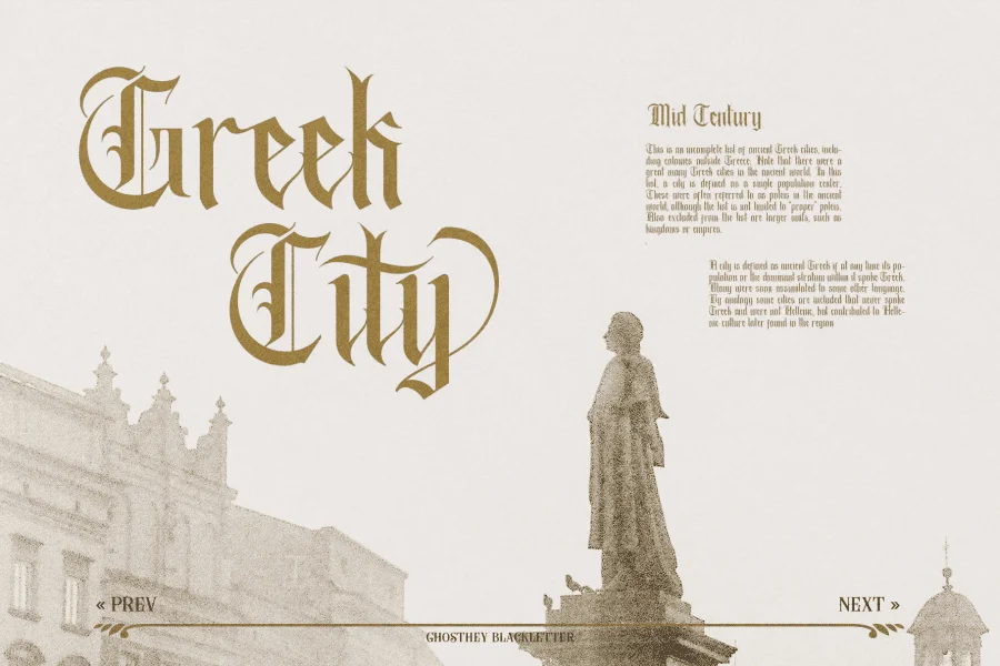 ghosthey Font Family preview 2