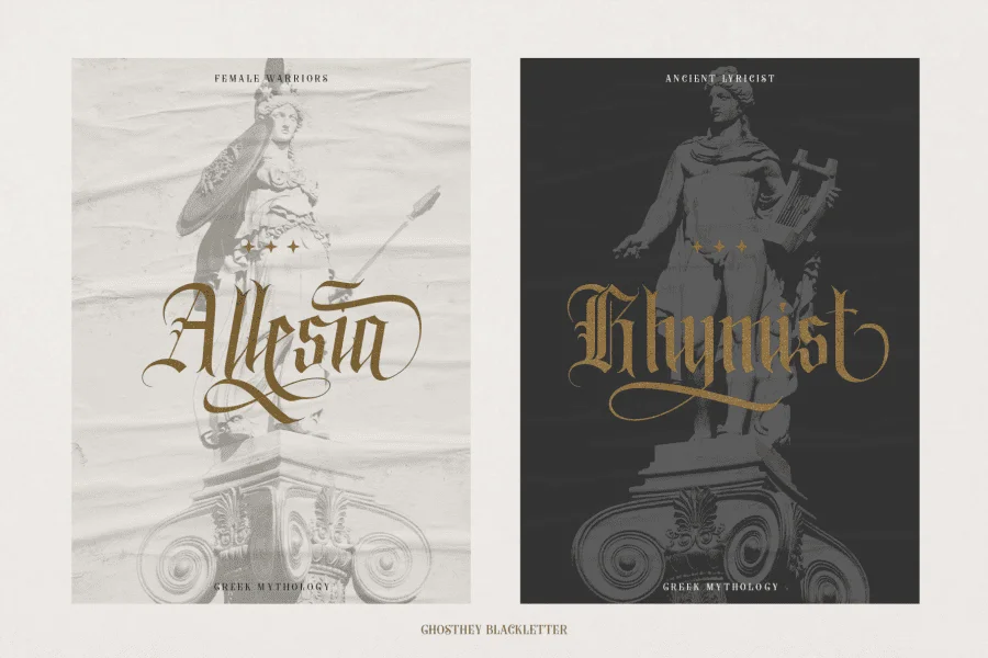 ghosthey Font Family preview 5