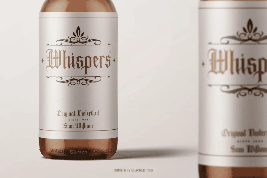 ghosthey Font Family preview 7