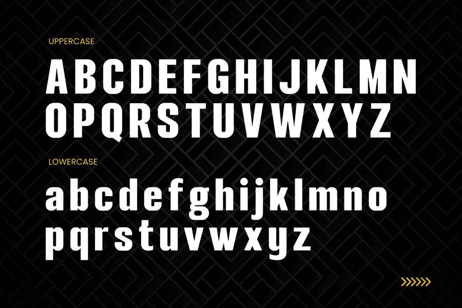 Gildent Font preview 6