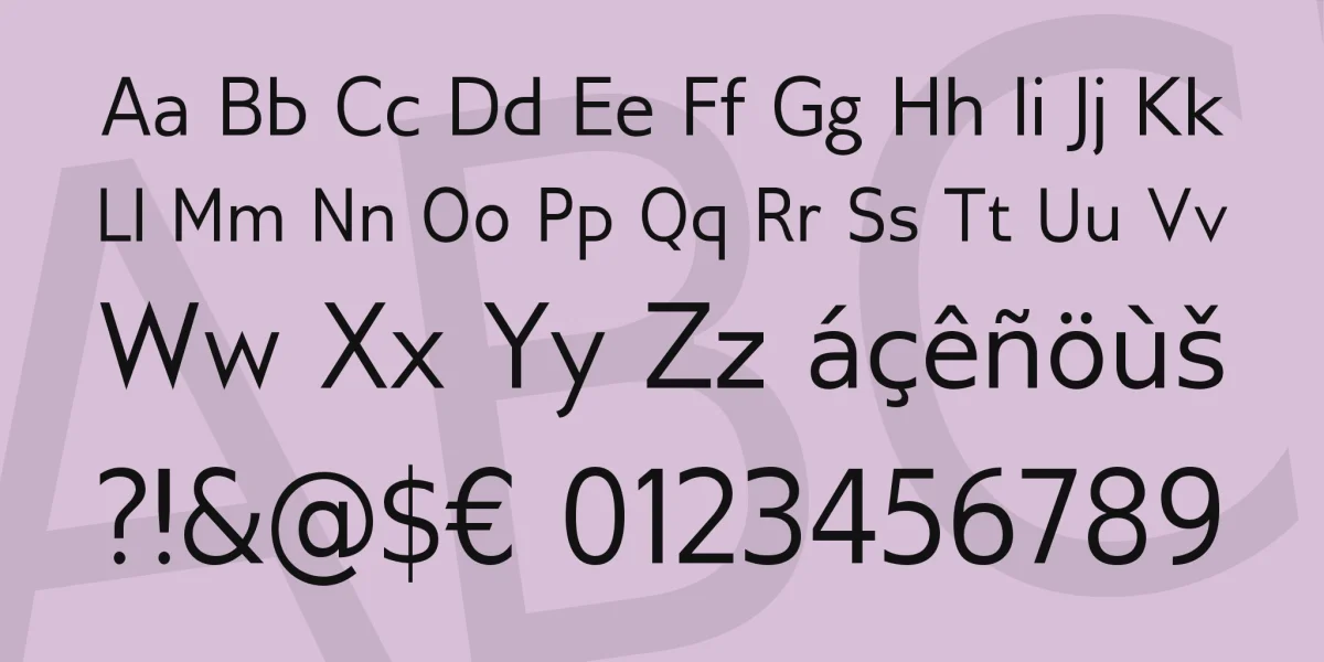 Gillius ADF Font Family preview 4