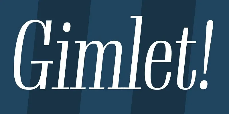 Gimlet Font Family preview 2