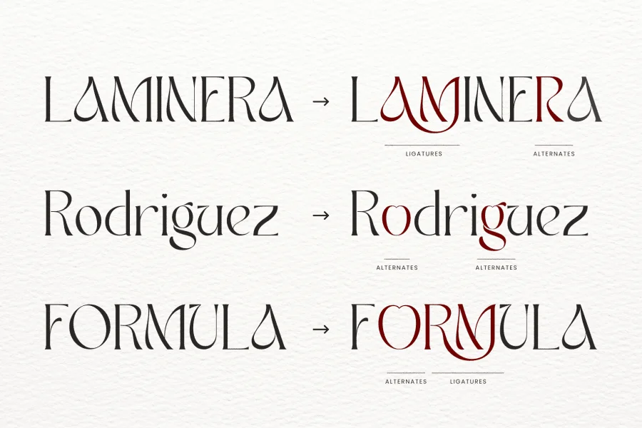 Giomori Font Family preview 6
