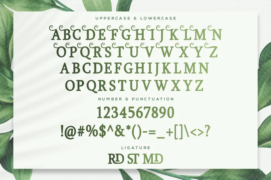 Girdens Font preview 13