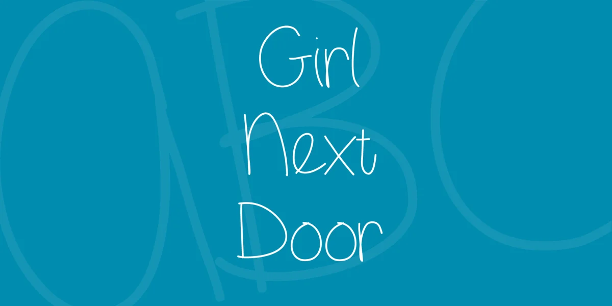 Girl Next Door Font preview 2